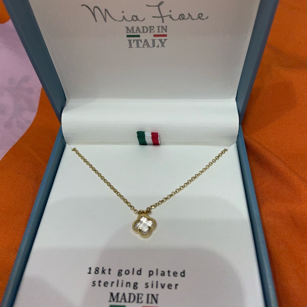 Mia Fiore Gold Plated Sterling Silver Necklace